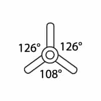 Trigonal Planar angles 126-108